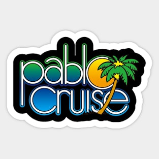 Pablo Cruise Famous Logo Sticker
